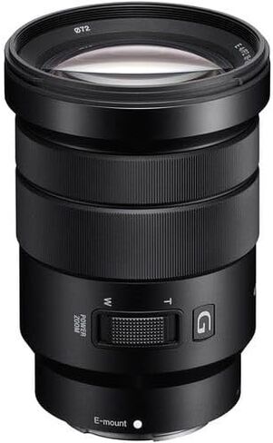 Sony E PZ 18-105mm f/4 G OSS Lens Bundle | APS-C Power Zoom with Constant f/4 Aperture, Optical SteadyShot & G-Series Optics | Great for Video & Travel (SELP18105G) + Filter Kit + Case + Cap Keeper in Kuwait