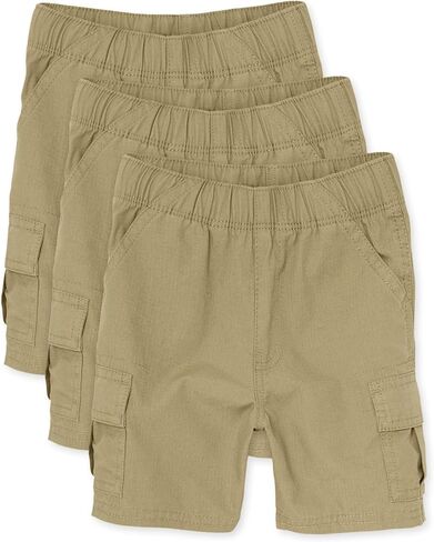 The Children's Place Baby Boys' Pull On Cargo Shorts in Kuwait