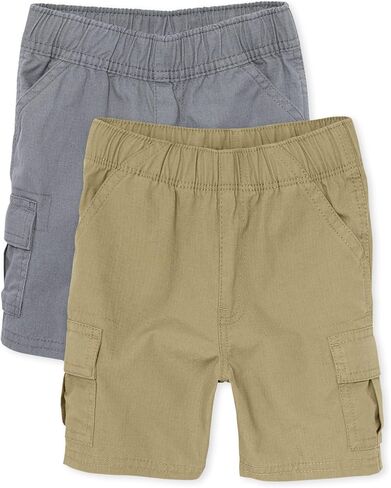 The Children's Place Baby Boys' Pull On Cargo Shorts in Kuwait