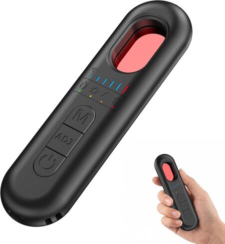 Hidden Camera Detector, RF Detector & GPS Tracker Detector, Privacy Guard | Portable Hidden Camera Detector with RF technology detects cameras, GPS trackers & spy devices for travel, hotels & home in Kuwait