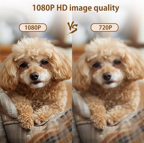 1080P Hidden Camera Spy Camera WiFi, Mini Nanny Cam with Night Vision, Motion Detection, Small Wireless Home Security Surveillance Cam for Indoor, Pet, Baby, Nanny Monitoring in Kuwait