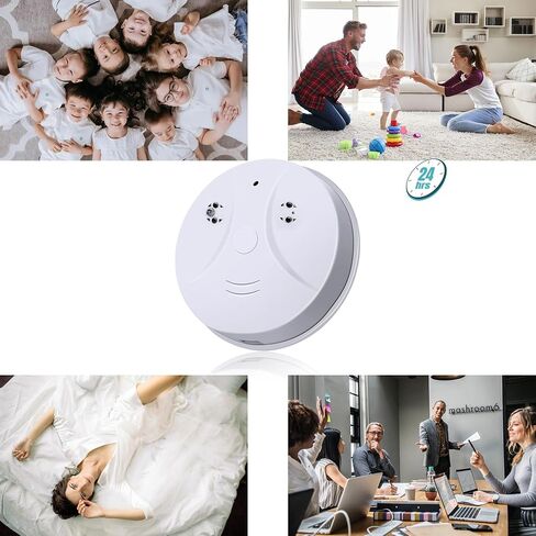 Wireless Hidden Camera Smoke Detector ， Home Security with Night Vision & Motion Detection in Kuwait