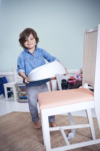 BabyBjörn Booster Seat, White (069021US), 1 Count (Pack of 1) in Kuwait