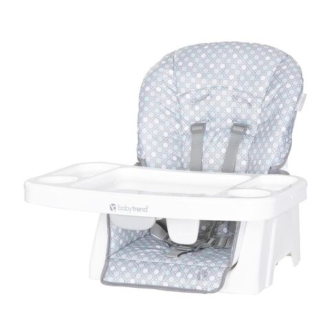 Baby Trend Adapt SpaceSaving Booster High Chair, Elephant Meadow Coral in Kuwait