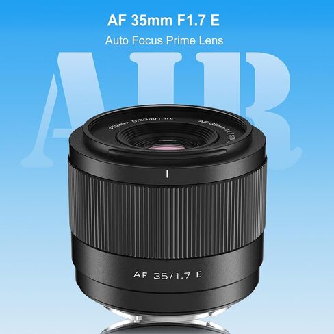 VILTROX 35mm F1.7 E-Mount Large Aperture APS-C STM Auto Focus Prime Lens for Sony E-Mount Camera FX3 A7C A7RII A7SII A7II A7RIII A7IV A7RIV A9 A1 ZVE1 A93 A6700 A6600 A6500 A6400 ZV-E10 FX30 ZV-E10II in Kuwait