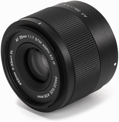 VILTROX 35mm F1.7 E-Mount Large Aperture APS-C STM Auto Focus Prime Lens for Sony E-Mount Camera FX3 A7C A7RII A7SII A7II A7RIII A7IV A7RIV A9 A1 ZVE1 A93 A6700 A6600 A6500 A6400 ZV-E10 FX30 ZV-E10II in Kuwait