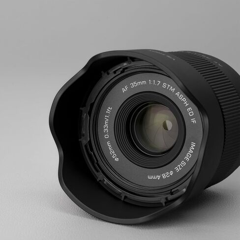 VILTROX 35mm F1.7 E-Mount Large Aperture APS-C STM Auto Focus Prime Lens for Sony E-Mount Camera FX3 A7C A7RII A7SII A7II A7RIII A7IV A7RIV A9 A1 ZVE1 A93 A6700 A6600 A6500 A6400 ZV-E10 FX30 ZV-E10II in Kuwait