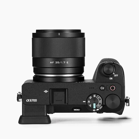 VILTROX 35mm F1.7 E-Mount Large Aperture APS-C STM Auto Focus Prime Lens for Sony E-Mount Camera FX3 A7C A7RII A7SII A7II A7RIII A7IV A7RIV A9 A1 ZVE1 A93 A6700 A6600 A6500 A6400 ZV-E10 FX30 ZV-E10II in Kuwait