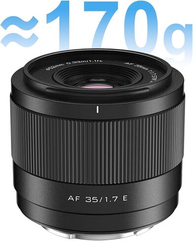 VILTROX 35mm F1.7 E-Mount Large Aperture APS-C STM Auto Focus Prime Lens for Sony E-Mount Camera FX3 A7C A7RII A7SII A7II A7RIII A7IV A7RIV A9 A1 ZVE1 A93 A6700 A6600 A6500 A6400 ZV-E10 FX30 ZV-E10II in Kuwait