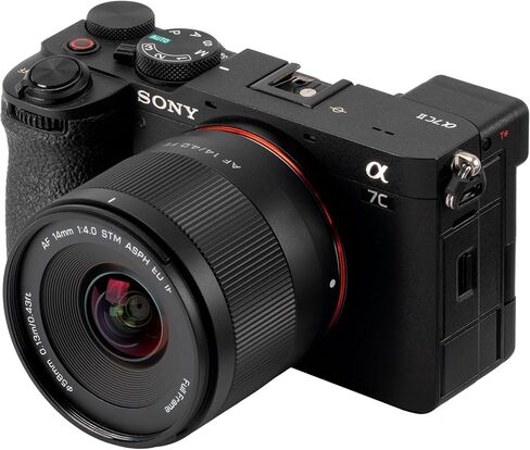 VILTROX 14mm f4.0 FE, AF 14mm f/4 E Mount Full Frame Lens for Sony e-Mount, Prime Wide Angle Lens for Sony a6400 a6500 a6600 ZV-E10 FX30 A6700 a7C ZV-E10II a7Ⅲ a7RⅢ a7Ⅳ a7RⅣ in Kuwait
