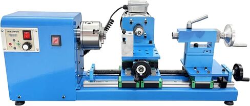 750W+450W Dual Brushless Motor Wood Bead Lathe | 4-Jaw Chuck Cast iron bed with HG20 linear guide, MT2 Taper stepless speed control, dual independent brushless motors in Kuwait