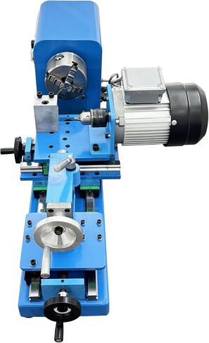 750W+450W Dual Brushless Motor Wood Bead Lathe | 4-Jaw Chuck Cast iron bed with HG20 linear guide, MT2 Taper stepless speed control, dual independent brushless motors in Kuwait