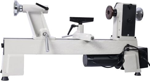 12" x 18" Wood Lathe with Variable Speed 650-3800 RPM for Woodworking and Woodturning in Kuwait