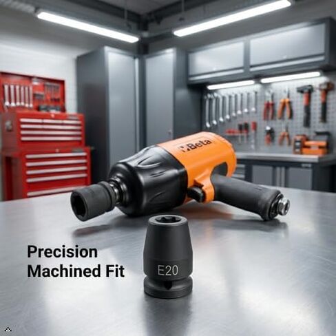 Beta 728FTX E20 Impact Socket – 3/4" Drive Torx Socket for Torx Head Screws | Heavy Duty Industrial Grade Impact‑Rated E‑Torx Socket for Automotive, Machinery, and Professional Repair in Kuwait