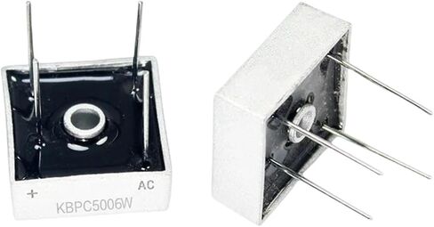 3/10/20/50/100Pcs KBPC5006W Bridge Rectifier DIP-4 Square 50A/600V(3Pcs) in Kuwait