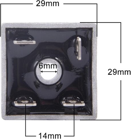 1pcs KBPC3510 1000V 35A Generator Diode Bridge Rectifier Single Phase alternator Rectifier in Kuwait