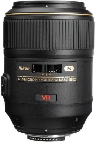 Nikon AF-S VR Micro-NIKKOR 105mm f/2.8G IF-ED Lens in Kuwait