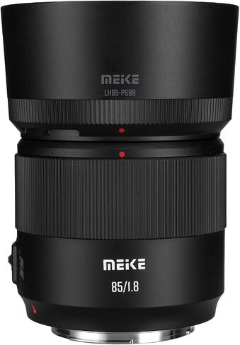 Meike 85mm F1.8 SE II Auto Focus Portrait Lens for Canon EF Mount Full Frame DSLR Cameras, STM Prime Lens for Canon EOS 5D Mark IV, 6D Mark II, 90D, 80D, 6D, 7D, 1D, 5D3, 5D4, 70D, 550D, T8i, T7i, T5 in Kuwait
