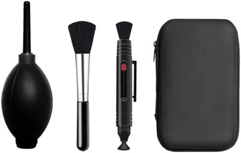 Sigma 18-50mm f/2.8 DC DN Contemporary Lens for Sony E Bundle with UV Filter + Deluxe Cleaning Kit - Blower, Lens Pen, Brush & Case + Cap Keeper + Microfiber Cleaning Cloth (4 Items) in Kuwait