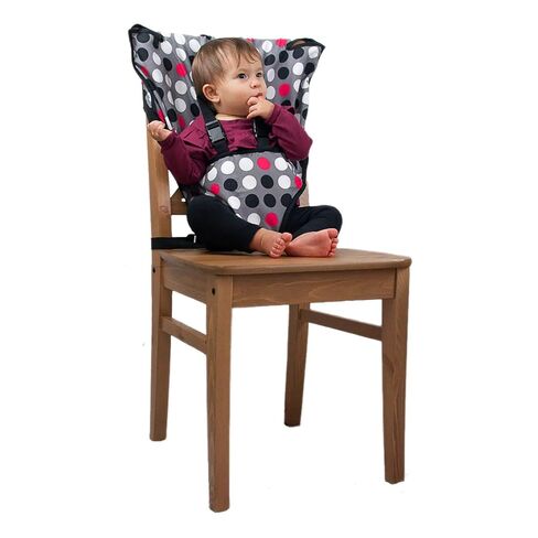 Cozy Cover Easy Seat - Portable Travel High Chair and Safety Seat for Infants and Toddlers (Polka Dot) in Kuwait