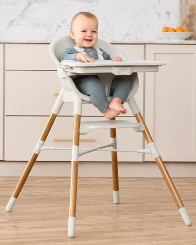 Skip Hop Baby High Chair 4-in-1 Convertible High Chair, EON, Oat in Kuwait