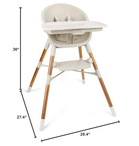 Skip Hop Baby High Chair 4-in-1 Convertible High Chair, EON, Oat in Kuwait