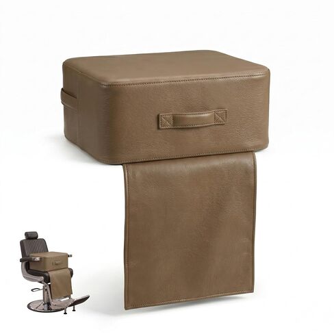 Toddler Booster Seat for Dining Table, Waterproof & Easy-to-Clean PU Cover, Safety Certified, Portable Booster Seat for Kitchen Chairs (Grey) in Kuwait