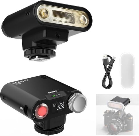 NEEWER Z160 SE Camera Flash, 20Ws GN15 6000±200K Speedlight, Manual 1/1-1/128 Power, 1200mAh Battery, Compatible with Canon Nikon Sony Fuji Olympus with Universal Single Contact Hot Shoe Mount, No TTL in Saudi Arabia