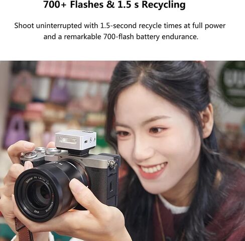 Godox iT20 O iT20O GODOX TTL Auto Mini Flash for Olympus and Panasonic, TTL/Manual Modes, Magnetic Color Filters, 1.5s Recycle, Hot Shoe Triggering for Olympus E-M1,E-M5 I,E-M10 II (Black) in Kuwait