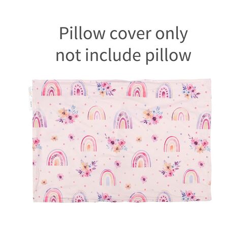ALVABABY Toddler Pillowcases Stretchy Soft Fit 13"x 18" or 12"x16" Kids Pillow Cover Envelope 2 Pack for Girl Boy Travel in Kuwait