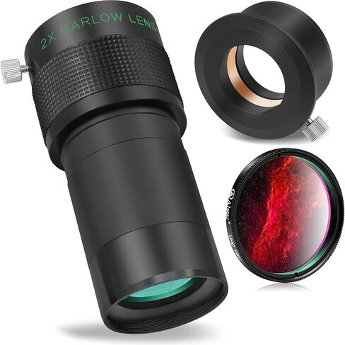 Alstar 2" UHC (Ultra High Contrast) Filter - Bundle with - Barlow Lens 2X, 2 Inch in Kuwait