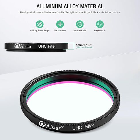 Alstar 2" UHC (Ultra High Contrast) Filter - Bundle with - Barlow Lens 2X, 2 Inch in Kuwait