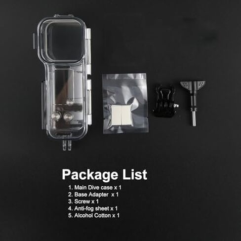 PULUZ Waterproof Case for DJI Osmo Pocket 3, 147FT/45M Diving Housing | Underwater Dive Case, Tempered Glass Lens, 95%+ Light Transmission, Anti-Fog Design, Durable Protection & Easy Control in Kuwait