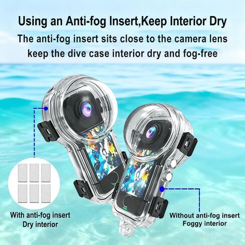 50M/164FT Underwater Invisible Dive Case for Insta360 X4 Air | Waterproof Diving Housing Protective Shell with Bracket for Insta 360 X4 Air Camera Accessories,Not for Insta360 X4 in Kuwait