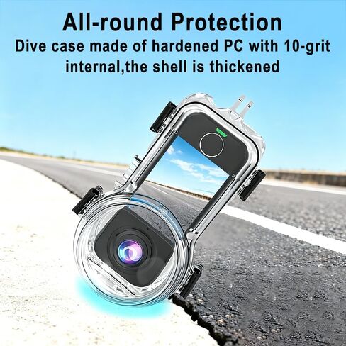 50M/164FT Underwater Invisible Dive Case for Insta360 X4 Air | Waterproof Diving Housing Protective Shell with Bracket for Insta 360 X4 Air Camera Accessories,Not for Insta360 X4 in Kuwait