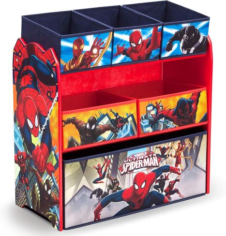Delta Children Multi-Bin Toy Organizer, Marvel Spider Man in Kuwait