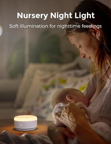 Momcozy Sound Machine for Baby-20 Soothing Sounds & Touch Warm Light Portable White Noise for Kids & Adults for Sleeping Timer and Memory | Ideal Travel Companion & Nursery Must-Have in Kuwait