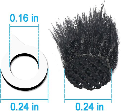 YOUSHARES Camera Mic Windscreen, 10 PCS Fur Wind Muff Wind Cover for Sony RX1 RX10 RX100 Digital Compact Cameras Built-in Microphone Outdoor Wind Filter in Kuwait
