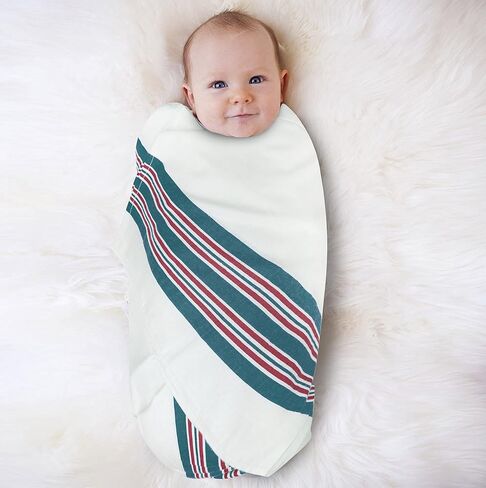 Baby Receiving Blankets, 100% Cotton Flannel Receiving Blanket, Perfect for swaddling & Wrapping, Ultra-Soft Hospital Blankets, Size 30 x 40 inch (6) in Kuwait