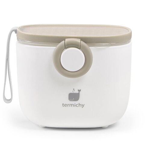 Termichy Baby Formula Dispenser for Travel: Portable Container with Scoop | 8.8oz(250g) Formula Container with Carry Handle for Weekend Trips & Overnight - Leak-Proof Silicone Seal Keeps Powder Fresh in Kuwait