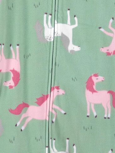 Simple Joys by Carter's Girls' 2-Pack Loose-fit Fleece Footed Pajamas in Kuwait