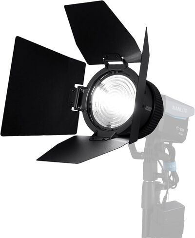 NANLITE FL-11 Professional Fresnel Lens with Barndoor Kit – Adjustable 10°-45° Beam for Forza LED Lights Compatible with 60 II/60B II/60C/60CR/150/150B/FS-60B/FC-60B/120B/120C in Kuwait