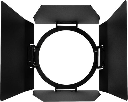 NANLITE FL-11 Professional Fresnel Lens with Barndoor Kit – Adjustable 10°-45° Beam for Forza LED Lights Compatible with 60 II/60B II/60C/60CR/150/150B/FS-60B/FC-60B/120B/120C in Kuwait