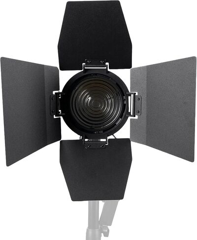 NANLITE FL-11 Professional Fresnel Lens with Barndoor Kit – Adjustable 10°-45° Beam for Forza LED Lights Compatible with 60 II/60B II/60C/60CR/150/150B/FS-60B/FC-60B/120B/120C in Kuwait