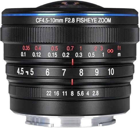 Laowa 4.5-10mm f/2.8 CF Zoom Fisheye Lens (E-Mount) | 180-Degree Ultra Wide View, Parfocal Zoom in Kuwait