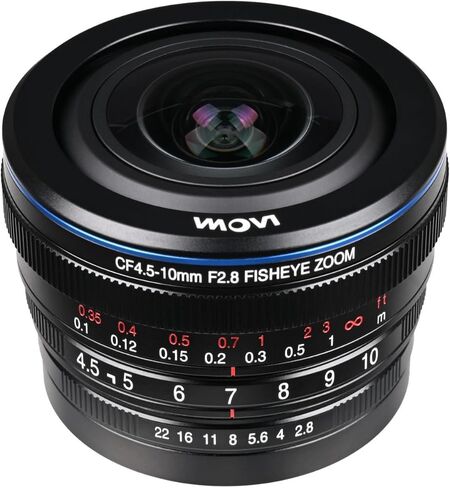 Laowa 4.5-10mm f/2.8 CF Zoom Fisheye Lens (E-Mount) | 180-Degree Ultra Wide View, Parfocal Zoom in Kuwait