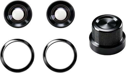 Lens Replacement Kit for DJI Avata 360, Optical Glass Lens with Aluminum Alloy Ring + Removal Tools, Removable Camera Lens Repair Part Kit for DJI Avata 360 Drone Accessories (2 Pack) in Kuwait