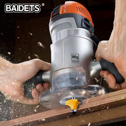 Router Bits 1/4 Inch Shank - BAIDETS 35Pcs 1/4" Router Bit Set for Professional and Beginners Carpenter Woodworking Projects in Kuwait