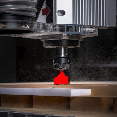 Freud Spoilboard Surfacing & Mortising Bit - Ideal for CNC, Handheld, and Table Routers - 1-1/4" Diameter, 1/4" Shank, 18,000 Max RPM - 16-106 in Kuwait