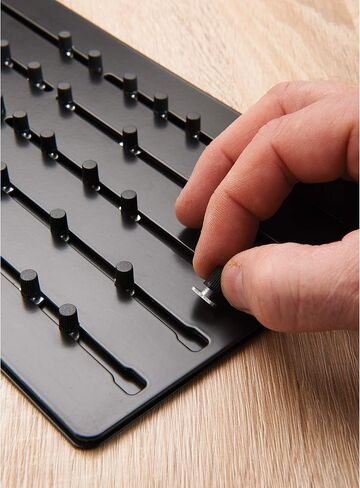 Woodriver Magnetic Pen Bushing Storage Panel in Kuwait
